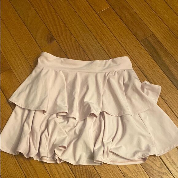 Champion Cream Bubble Mini Skirt with Ruffled Tiers - Picture 5 of 7
